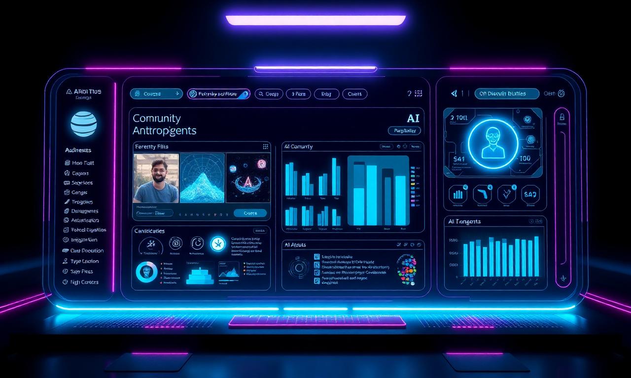GuruOS AI operating system dashboard preview